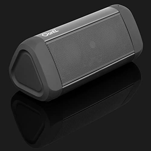 Bluetooth-високоговорител OontZ Ultra, Портативен Безжичен говорител Bluetooth 5.0, 14 W, радиус на действие на Bluetooth до 100 метра, преносим Водоустойчив Bluetooth говорител IPX7 (черен)