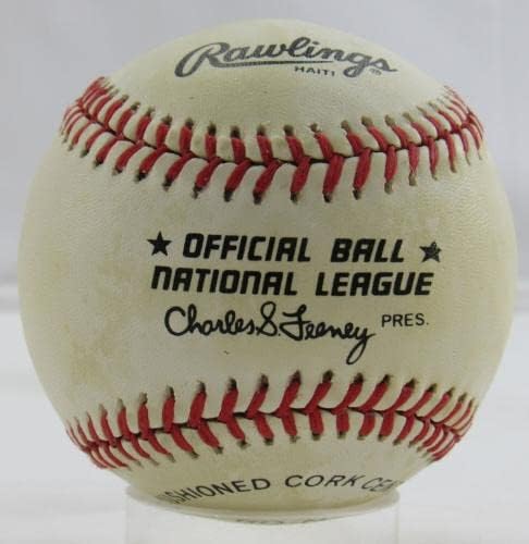 Уорън Спан Подписа Автограф Rawlings Baseball B102 - Бейзболни Топки С Автографи