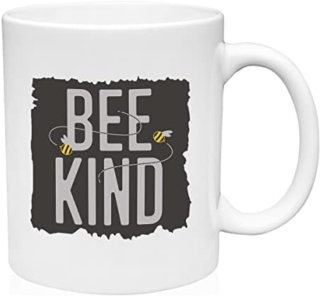 GBB Отпечатва Пчелен Добра Керамична Чаша Кафе, Чаша за Забавен Подарък Чаша