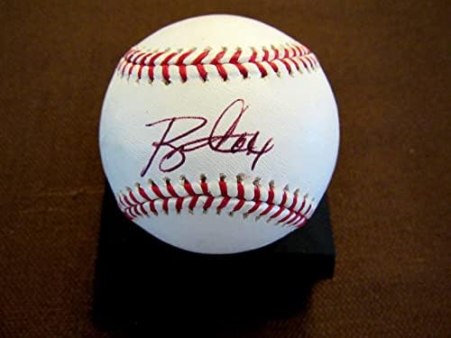 Главният треньор на Янкис Боби Кокс от WSC Атланта Брейвз Копито, подписано Авто Oml Baseball Jsa - Бейзболни топки с автографи