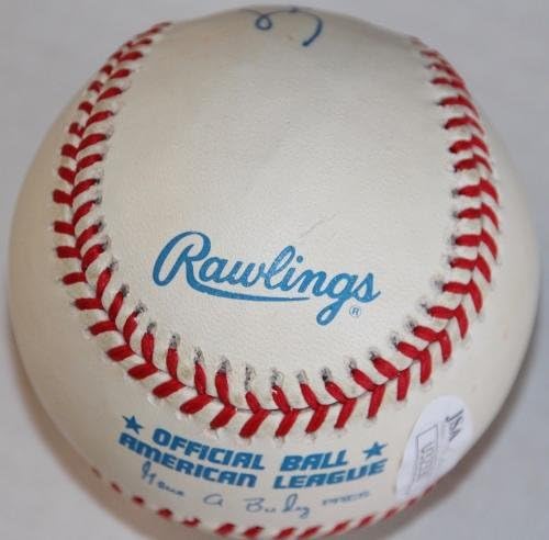 Бейзболни топки с автограф на Роулингса Хари Хр Schaeffer Oal Baseball Jsa 1952 Ню Йорк Янкис