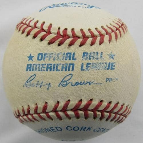 Карлос Баерга Подписа Автограф Rawlings Baseball B107 II - Бейзболни топки с Автографи