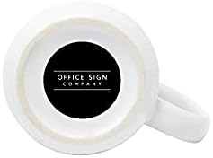 Бяла керамична чаша Office Sign Company | Празни Бели чаши с 15 грама за приготвяне на чай и кафе | Чаши за извършване на поръчка, изкуства и занаяти | Чаши за сублимация на 15 мл | Персонални чаши за подаръци