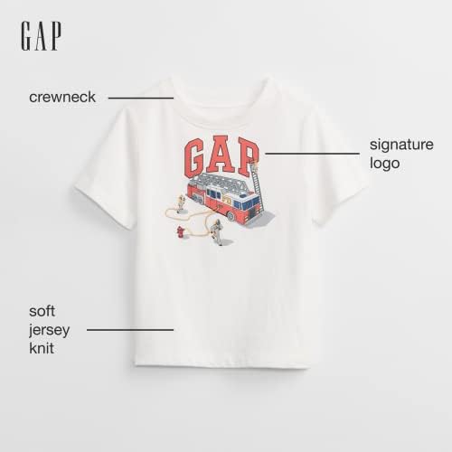 Тениска с логото на Baby GAP Boys с къс ръкав