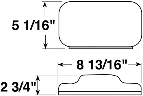 Peterson Manufacturing (V457L) Разход на стоп-сигнал за повърхностен монтаж /завъртане / Задна светлина