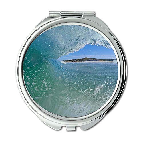 Огледало, Пътно Огледало, размазване на плажа в близък план, карманное огледало, джобно огледало
