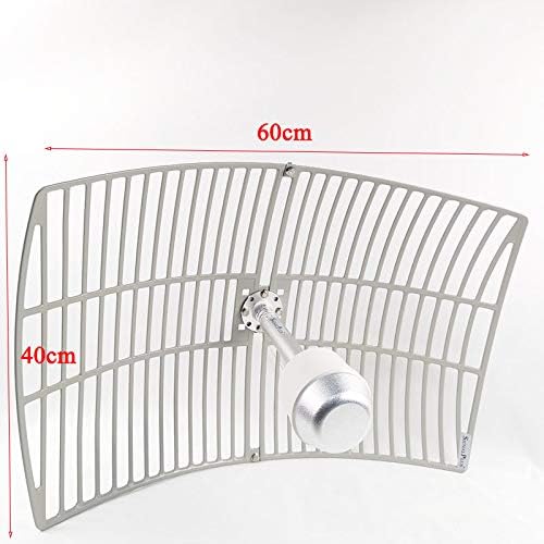 Параболична антена с мрежа 4G LTE на големи разстояния 1700-2700 Mhz Външна Външна Антена 2 × 24dBi с 2 x N Гнездовой мрежа 40 × 60 см