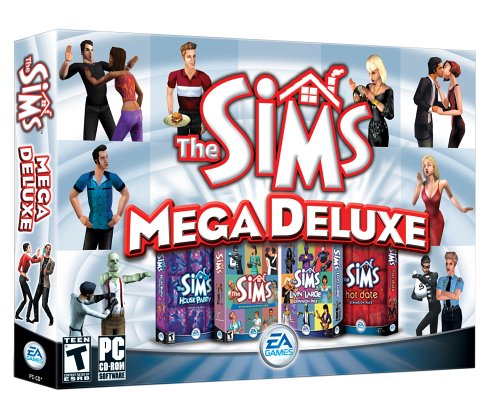The Sims Mega Deluxe (The Sims / Домашно парти / Живот в широк крак / Горещи дата)