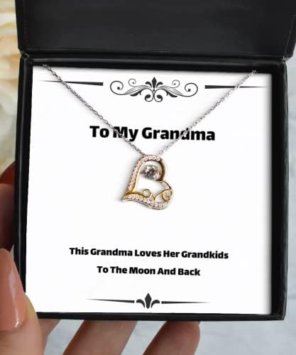 Хубави подаръци за баба, Тази баба Обича Внуците Си до Луната и Обратно, Сарказъм В любовта, Танцующее Огърлица за баби на Внучки