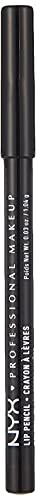 Молив за очна линия на устните NYX Nyx slim-цвят черно бери - slp 851