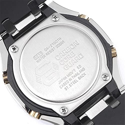 VELORE 3RD Gen Casioak МОДЕН Комплект За GA2100 GA-2100 2110 Метален Корпус Часа Bezel От Неръждаема Стомана Гумена Каишка Каишка За Часовник