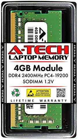 A-Tech 4 GB ram памет за лаптоп Acer Aspire 5 A515-46-R14K |DDR4 2400 Mhz sodimm памет PC4-19200 (PC4-2400T) Без ECC 1,2 260-пинов модул за ъпгрейд на паметта