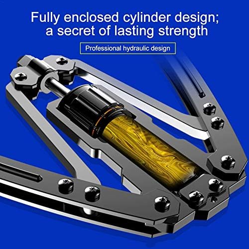 Тренажор за ръце EAST MOUNT Twister с регулируема хидравлична мощност 22-440 паунда, домашен удължител на гръдния кош, симулатор за тренировка на мускулите на рамото, усилвател за упражняване на ръка.