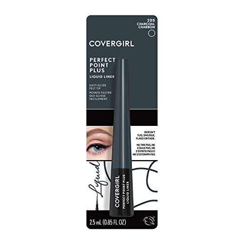 Течна очна линия Covergirl Perfect Point Plus, въглен, 0,08 течни унции.