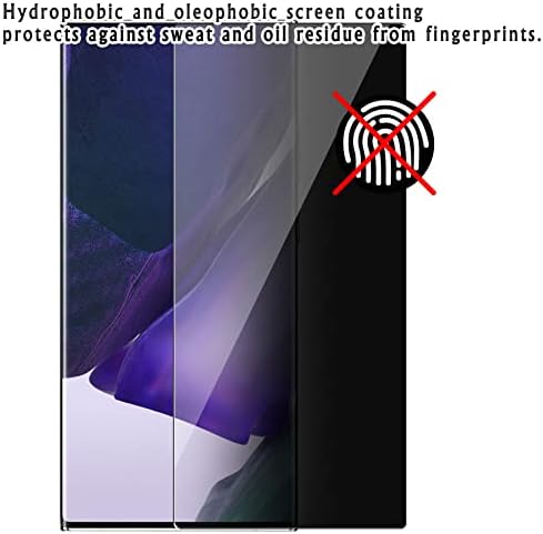 Защитно фолио за екрана Vaxson Privacy, съвместима със стикер hiro-corpo HTA-133PD 13,3 За защита от шпионски филми [Не закалено стъкло]