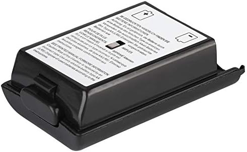 Капак на Отделението за батерията на контролера LAJS, 5,6 X 3,6 X 1.8 см Игри Аксесоар Универсален Калъф за отделението за батерията на контролера за защита (черен)