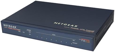 NETGEAR FVS318 ProSafe VPN Firewall 8 с 8-пристанищен ключ 10/100