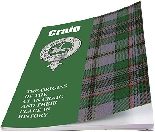 Книжка I LUV ООД Craig Ancestry Кратка история на произхода на шотландски клан