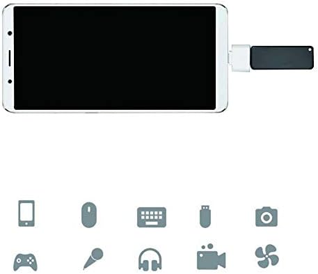 MOHALIKO USB C-USB Адаптер, USB Адаптер C, USB удължителен кабел C, Мини-Мобилен Телефон Type-C с Жак OTG адаптер, Съвместим с компютър, Телефон Бял