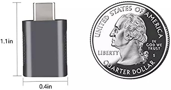 USB Адаптер C до USB (2 комплекта), USB 3.0 с USB C, USB Type-C към USB, Thunderbolt 4/3 към USB OTG порт за MacBook Pro2021, MacBook Air 2020, iPad Pro 2021 и други устройства Type-C.