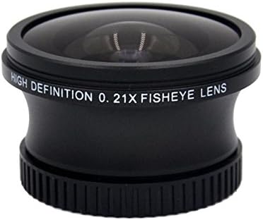 Обектив Рибешко око с висока разделителна способност 0.21 x (37 мм) за JVC Everio GZ-HD500 и GZ-HD500B