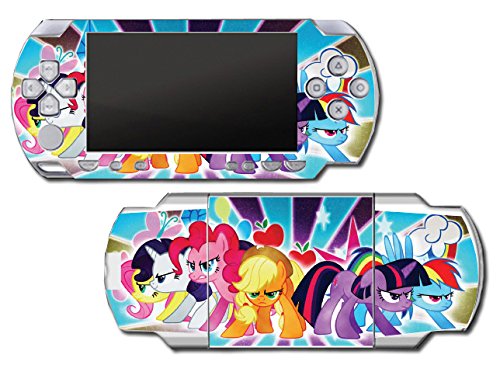 My Little Pony Friendship is Magic ПВО Angry Fight видео игра Vinyl Стикер на Кожата, Стикер за Sony PSP, Playstation Portable, Оригиналната Система Серия Fat 1000