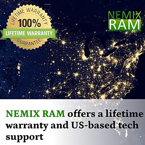 Актуализация регистрирана сървър памет NEMIX RAM, 256GB (2X128GB) DDR4-2933 PC4-23400 ECC RDIMM за сървър Dell, EMC PowerEdge XE8545