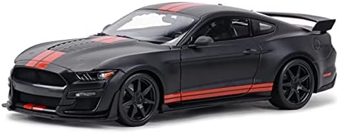 TLTLED 1: 18 2020 за Mustang за Shelby за спортен автомобил GT500 Статични Гласове под натиска на Автомобили Колекционерско бижу (Цвят: черен)
