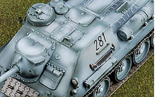 Съветският изтребител на танкове СУ-85м на Втората световна война Битка за Полша 1945 Лимитирана серия 1/72 Готов модел на танк