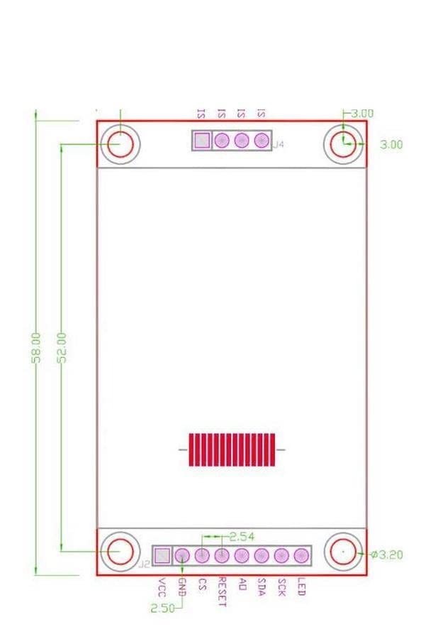 1,8-инчов SPI-модул 128x160 Дисплей 4-Жични Интерфейс SPI-ST7735S IC Водача