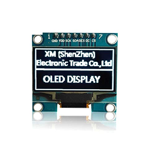 GalaxyElec 10 БР. 1,3OLED Модул Бял Цвят SPI 128X64 1,3-инчов OLED LCD Дисплей с Led Дисплей Модул за 1,3 SPI Communicate D13
