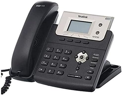 IP телефон Yealink T21P E2, 2 Линия. 2.3 Инчов графичен дисплей. Двоен 10/100 Ethernet 802.3 af PoE, адаптер в комплекта не е включена (SIP T21P E2)
