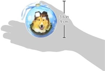 Sheltie Коледна Украса Небьющийся Топка