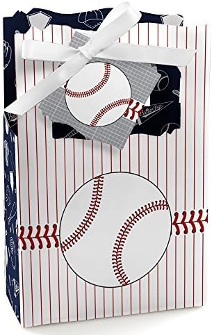 Отбивающий - Бейзбол - Подаръчни кутии за душата на детето или на парти по случай рождения Ден - Комплект от 12