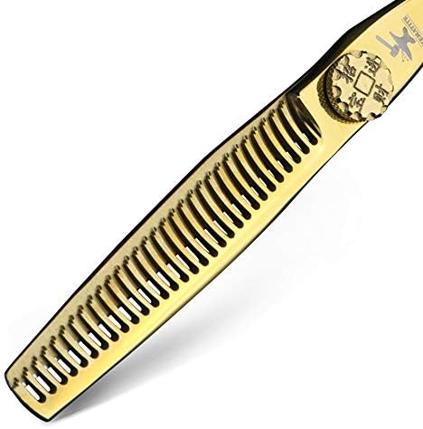 XUANFENG 6-Инчов Комплект ножици за златен Ретривър Различни Ножици за облагородяване на Фризьорите Използват Японски Режещи Филировочные Фризьорски Ножици инструменти за салон за красота (скорост на разреждане 30%)