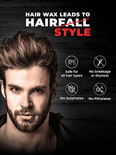 Восък за коса Beardo XXtra Stronghold, 100 g | Кристален Восък за коса за мъже | Гланц | За стайлинг на коса, Блясък | Восък за оформяне на косата Екстра силна фиксация - 3,4 течни унции
