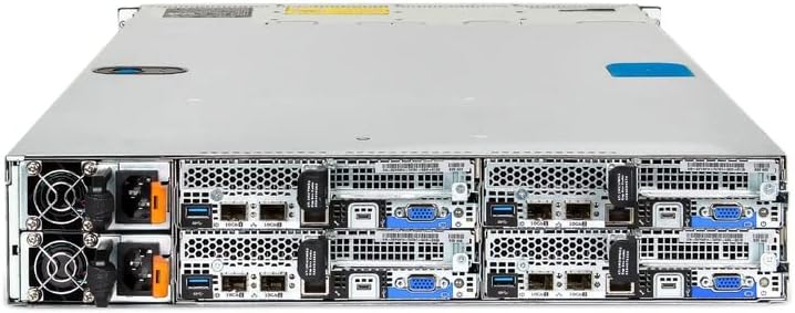 Dell PowerEdge C6320 24B 8X E5-2640 V4 10-ядрен памет 2,4 Ghz 768 GB 24x800 GB SSD H330 (обновена)