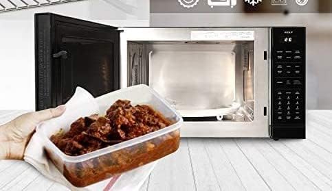 Контейнери за съхранение на храна с затегнати капачки -Безопасни за хладилника, фризера и микровълнова печка Пластмасови съдове за готвене, които не съдържат BPA и Кухненски комплект с Вентилирани капаци-Контейнери