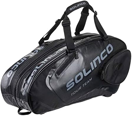 Чанта за тенис ракети SOLINCO Blackout с 6 и с малко пари