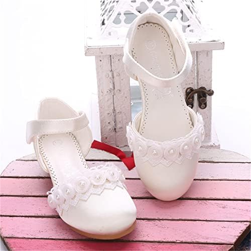 Модела Обувки на Мери Джейн за момичета, Обувки-Лодки на Ниски Токчета, Вечерни Сватбени Обувки на Принцесата за Джаз за Момичета