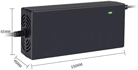 Зарядно устройство за литиево-йонни батерии Fincos 42V 3A dc Изход за зарядното устройство 42V 3A, използвано за зареждане на литиеви батерии 36V 10S - (Цвят: plug E, Вид на щепсела: 110 В, Изходно напрежение: 42 В,