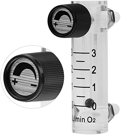 Разходомер LZQ-2 М 0-3LPM Разходомер за газ с Регулаторен клапан за Измерване на разхода на газ