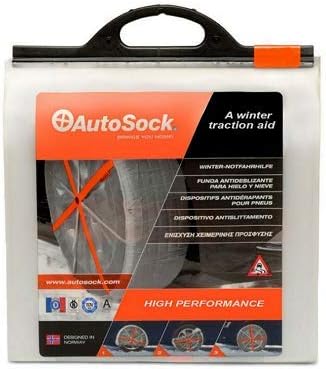 AUTOSOCK 645 - Зимни чорапи за леки автомобили - Лесна за използване Алтернатива на Шинным вериги (опаковка от 2 броя)