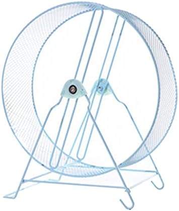 TDD GG Малко Беговое на колело в домашни Хамстери със Стойка, Домакински Играчки За Бягане, Играеща (Цвят: синьо)