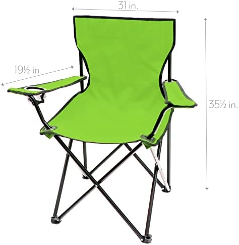 Иновации търговска марка Сгъваем Походный стол за плажа на открито 18 L x 31 W x 32 H, Вар