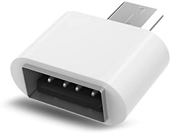 USB Адаптер-C Female USB 3.0 Male (2 опаковки), който е съвместим с вашите Motorola Moto Z3 Multi use converting, добавя функции, като например клавиатури, флаш памети, мишки и т.н. (Черен)
