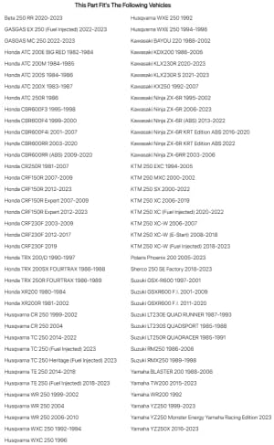 Топка на цилиндър Гъвкава заточване 65-67 мм за Honda XR200 1980-1984