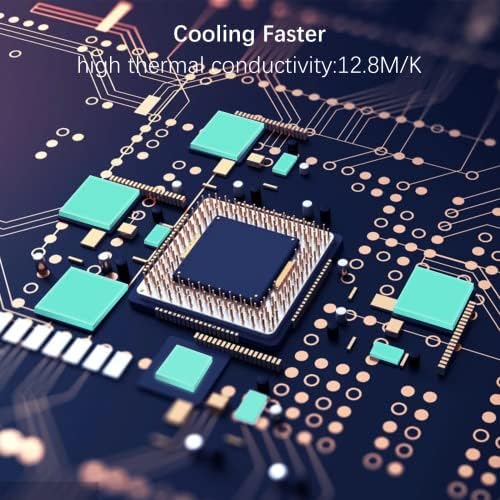 Термопластичная Уплътнение SYY, Силиконови Термопластична подложки 80x40x1 мм, с висока устойчивост на топлина и Непроводимостью за Радиатор на вашия лаптоп/GPU/CPU/LED Cooler