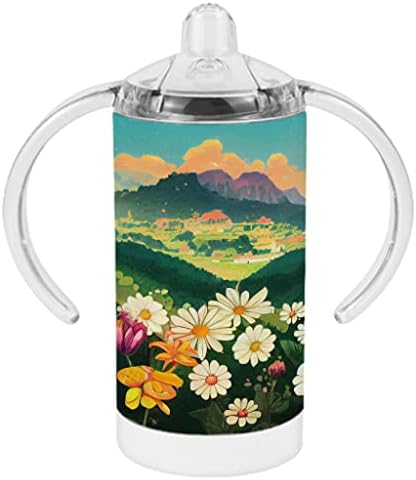 Поильник С Цветен дизайн - Поильник Meadow Baby Sippy Cup - Поильник С Художествен принтом