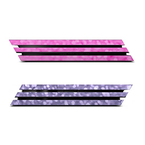 Дизайн на своята практика за главата Официално Лицензиран Поля Strigel Lavender Pink Art Mix Vinyl Стикер Детска Стикер на Кожата, която е Съвместима С конзолата на Sony PlayStation 4 PS4 Pro